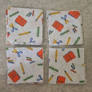 Vintage Quilt Squares- 3.5in